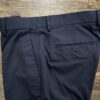 Mango Man Navy Slim Fit Suit Pants Size 32 - Image 3