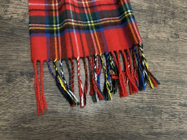 Tartan Plaid Scarf - Red/Green/Blue/Yellow - Image 2